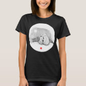 Cute Polar Beer Cute Item Cute Cartoon Beer T-shirt (Voorkant)
