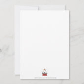 Cute Polar Beer Merry en Bright Kerstmis Feestdagenkaart (Achterkant)