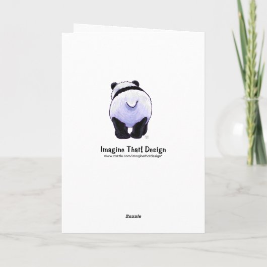 Cute Polar Beer voor mam Kaart (Achterkant)