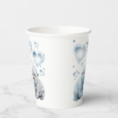 Cute Polar-Beren Papieren Bekers (Links)