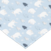 Cute Polar-Beren Tafelkleed (Gekanteld)