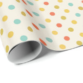 Cute Polka Dot Cadeaupapier (Rol Hoek)