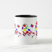 Cute Polka Dot Dinosaur Mug (Centre)