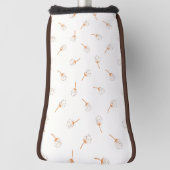 Cute Polka Dot Flower Pattern Golfheadcover (Draai 90)