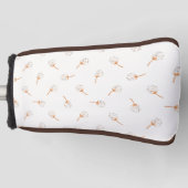 Cute Polka Dot Flower Pattern Golfheadcover (Voorkant)