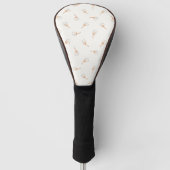 Cute Polka Dot Flower Pattern Golfheadcover (Voorkant)