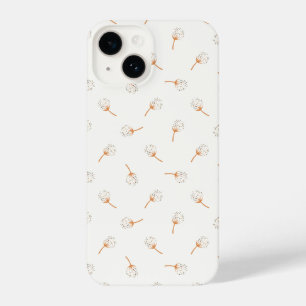 Cute Polka Dot Flower Pattern iPhone 14 Hoesje