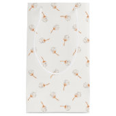 Cute Polka Dot Flower Pattern Klein Cadeauzakje (Voorkant)