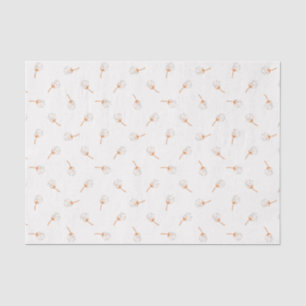 Cute Polka Dot Flower Pattern Tissuepapier
