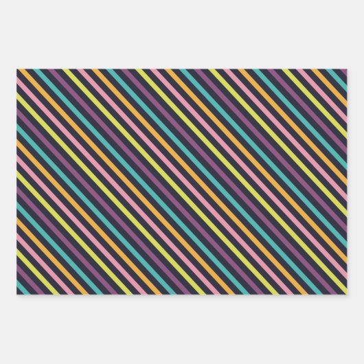 Cute Polka Dot Wrapping Paper Flat Sheet Set 3 (Voorkant)