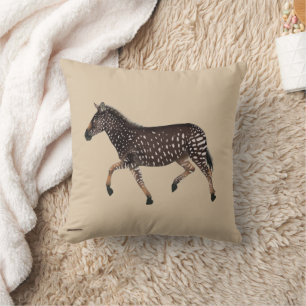 Cute Polka Dot Zebra Kussen