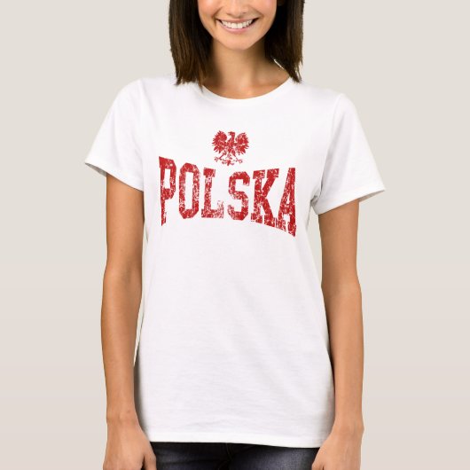 Cute Polska Eagle T-shirt (Voorkant)
