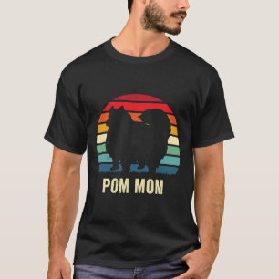 Cute Pom Dog Ma Funny Pommeren Eigenaar van Lover T-shirt