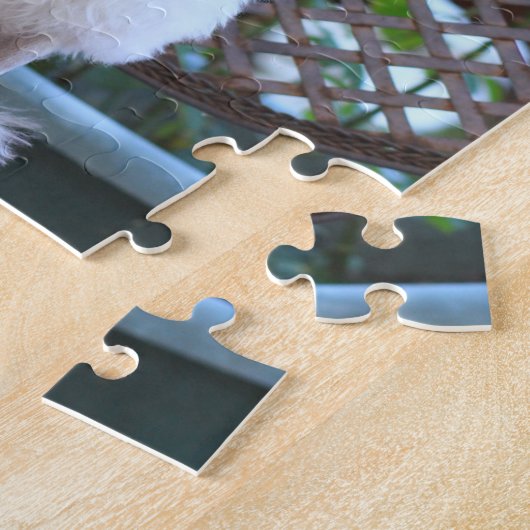 Cute Poodle Dog Jigpuzzle Legpuzzel (Zijkant)