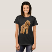 Cute poodle t-shirt (Voorkant volledig)