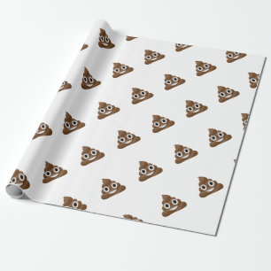 Cute Poop Emoji Cadeaupapier