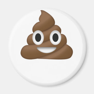 Cute Poop Emoji Magneet