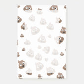 Cute Poop Emoji Pattern Post-it® Notes (Voorkant)