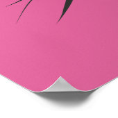 Cute Pop Art Cat Poster (Hoek)