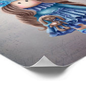 Cute Pop Illustratie Poster (Hoek)