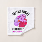 Cute POPEYE My Side Hustle Construis Muscle Gym (Gant de toilette)