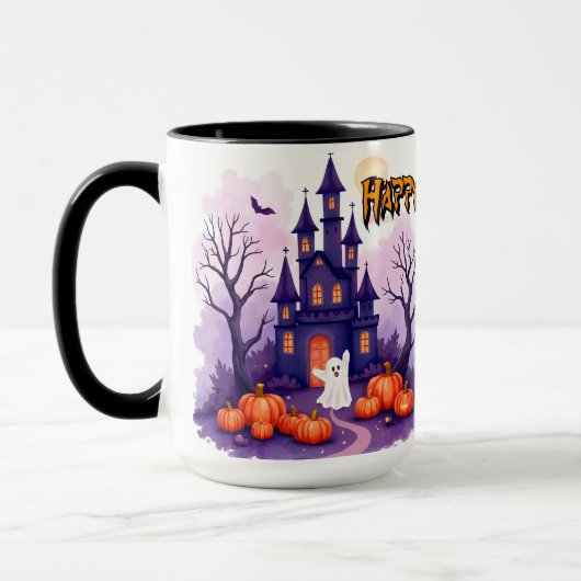 Cute Popular Halloween Spooky Collection Mok (Links)