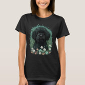 Cute Portie Dog on Portuguese Water Dog T-shirt (Voorkant)