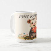 Cute Possum Mug - Restez Pawesome (Devant gauche)