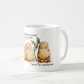 Cute Potates heeft Toes Funny Potato Pun Koffiemok (Voorkant rechts)
