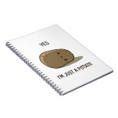 Cute Potato Notitieboek (Rechterzijde)