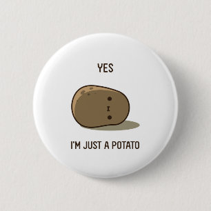 Cute Potato Ronde Button 5,7 Cm