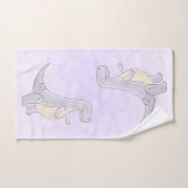 Cute Prehistorische Dinosaur Speelgoed Waterverf Bad Handdoek (Handdoek)