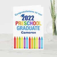 Cute Preschool Afstuderen aangepast PreK Afstudere