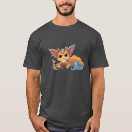 Cute Primitive Fox Warrior T-shirt