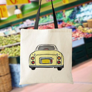 Cute Primrose Yellow Figaro Car Tote Bag