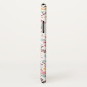 Cute Princess Monogram Custom Floral Case-Mate iPhone Case (Achterkant / rechts)