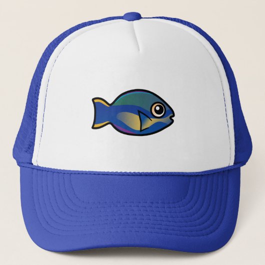Cute Princess Parrotfish Trucker Pet (Voorkant)