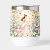 Cute princess with butterflies (Gauche)