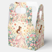 Cute princess with butterflies bedankdoosjes (Geopend)