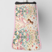 Cute princess with butterflies golfheadcover (Draai 90)