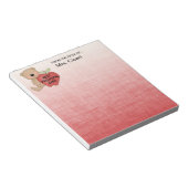 Cute Principal Notitieblok (Schuin)