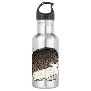 Cute procementegel cartoon illustratie waterfles