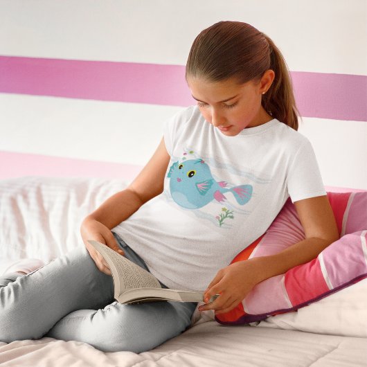 Cute Puffy Fish T-Shirt