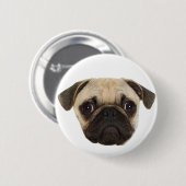 Cute Pug Gifts Ronde Button 5,7 Cm (Voorkant /achterkant)