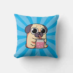Cute Pug Kussen
