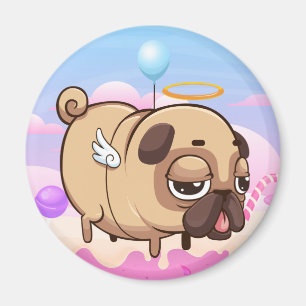Cute Pug Magnet Magneet