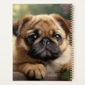 Cute Pug Planner (Achterkant)