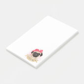 Cute Pug Post-it® Notes (Schuin)
