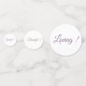 Cute Pug Puppy Birthday Confetti (Achterkanten)