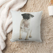 Cute Pug Puppy Kussen (Deken)